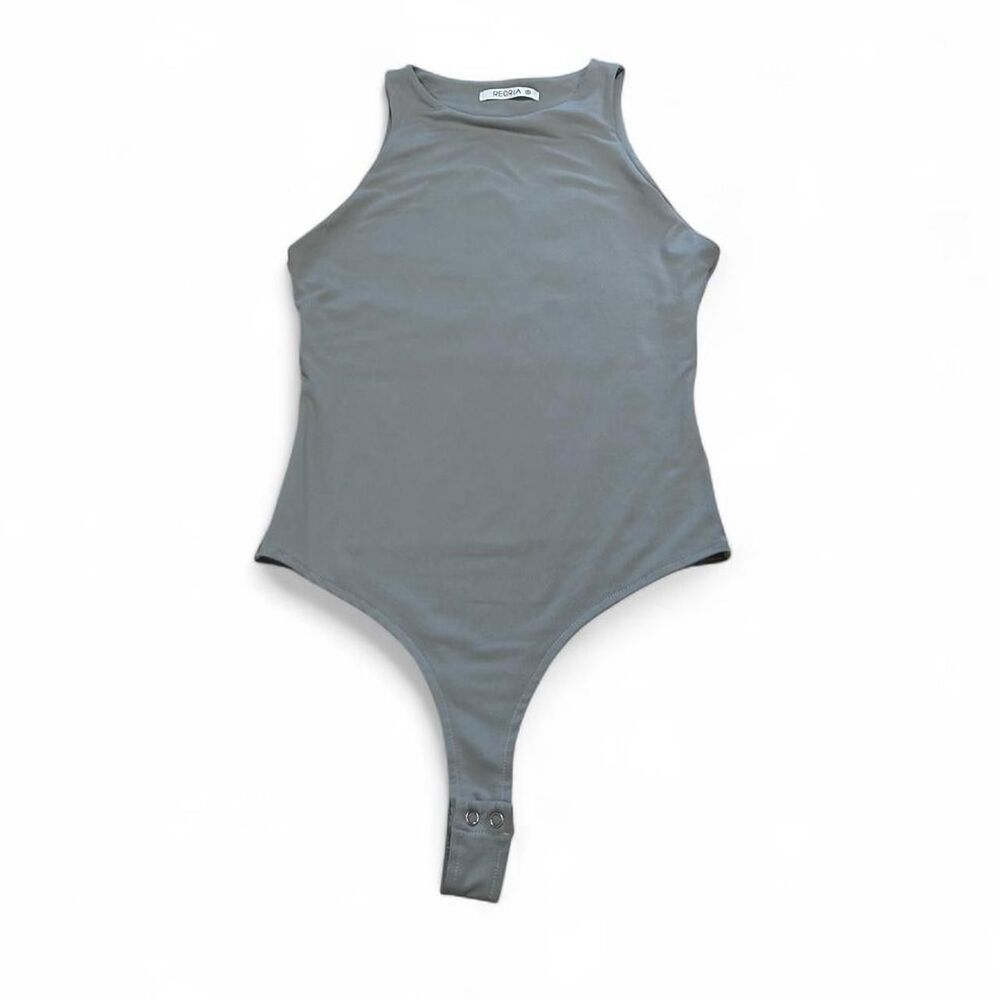 Reoria Grey Bodysuit